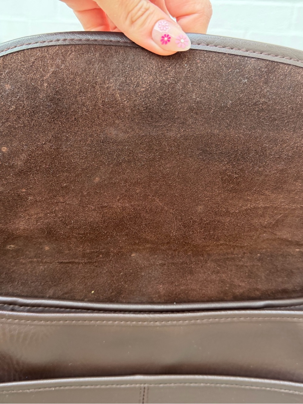 Coach Dark Brown Vintage Whitney Bag - Picture 4 of 6